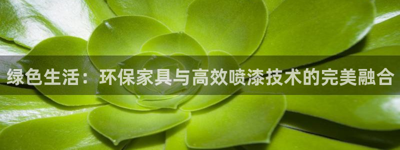 杏耀平台服务中心怎么样：绿色生活：环保家具与高效喷漆技术的完