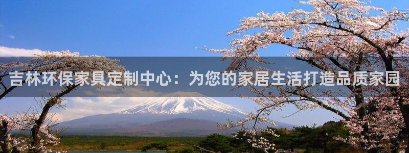 杏耀官网网站中心：吉林环保家具定制中心：为您的家居生活打造品